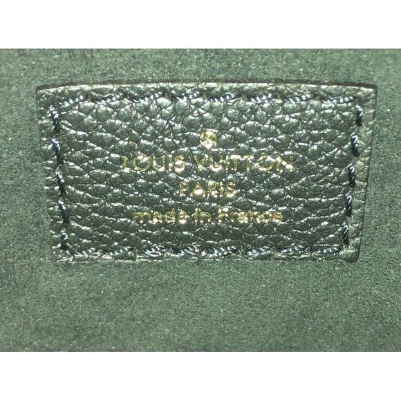 Louis Vuitton Petit Sac Plat Bag Bicolor Monogram Empreinte Giant Black - Picture 7 of 7